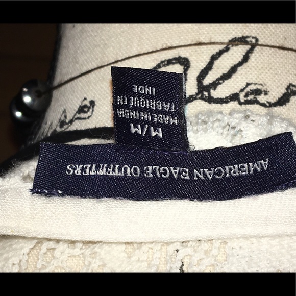 American Eagle Button Down Long Sleeve Blouse - Picture 6 of 8